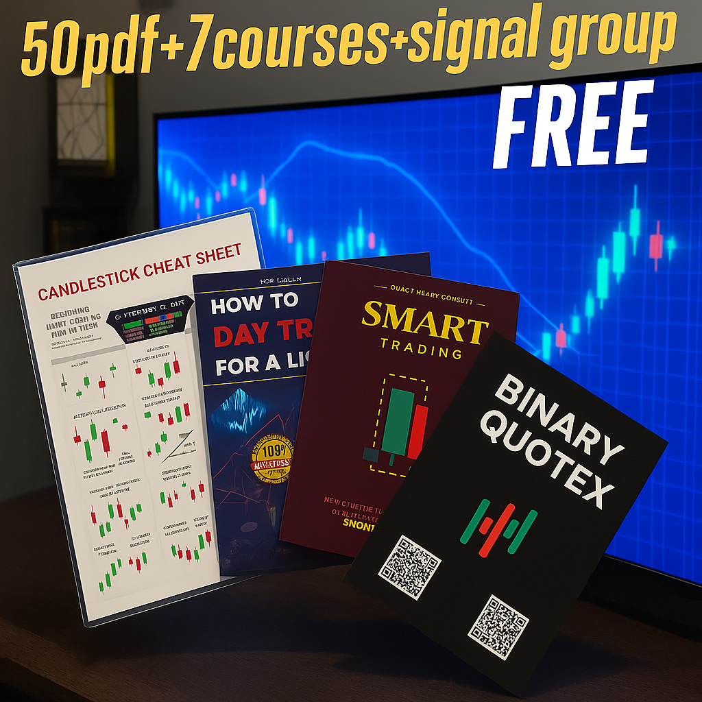 (3 BOOKS DEAL) BINARY OPTION TRADING + SMART TRADING + IMP NOTES (30 % OFF)