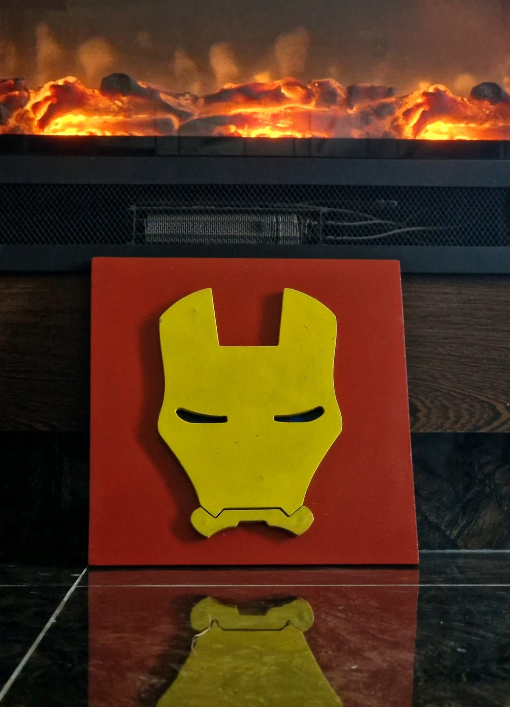 MARVEL 3D FRAME IN WOODEN ART (IRON - MAN , CAPTAN AMERICA , SPIDER - MAN 30% OFF) - MINDSTONE