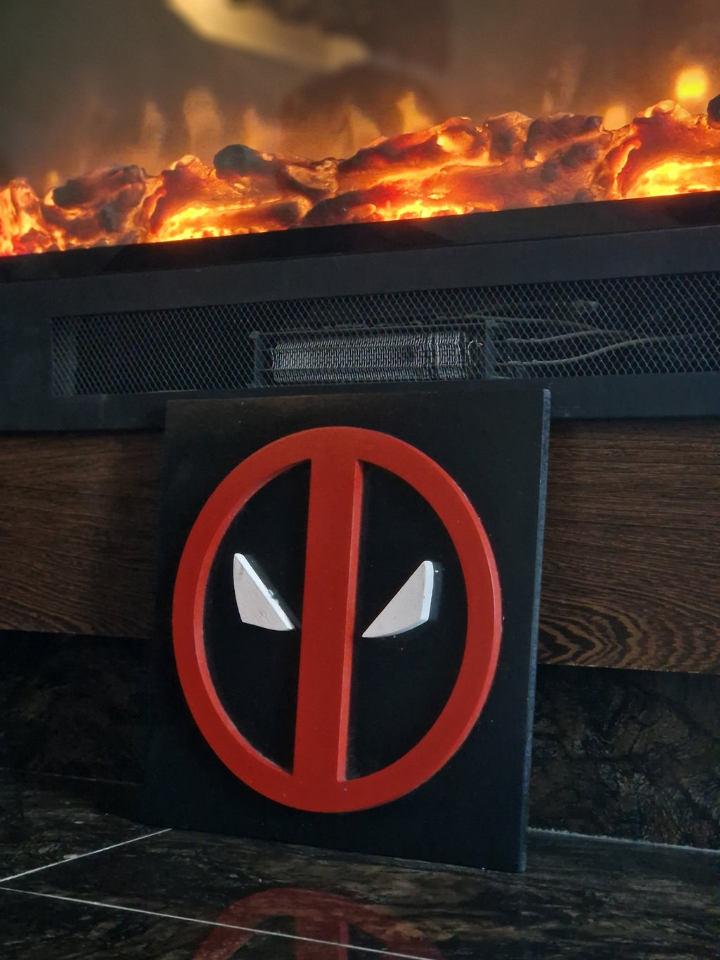 DEAD - POOL 3D FRAME IN WOODEN ART (30% OFF) - MINDSTONE