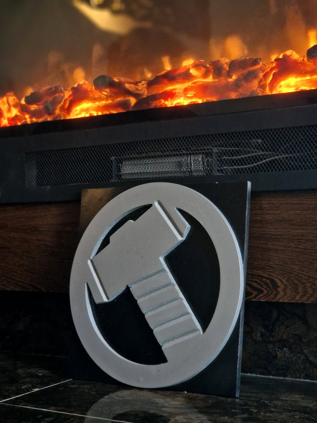 THOR 3D FRAME IN WOODEN ART (30% OFF) - MINDSTONE