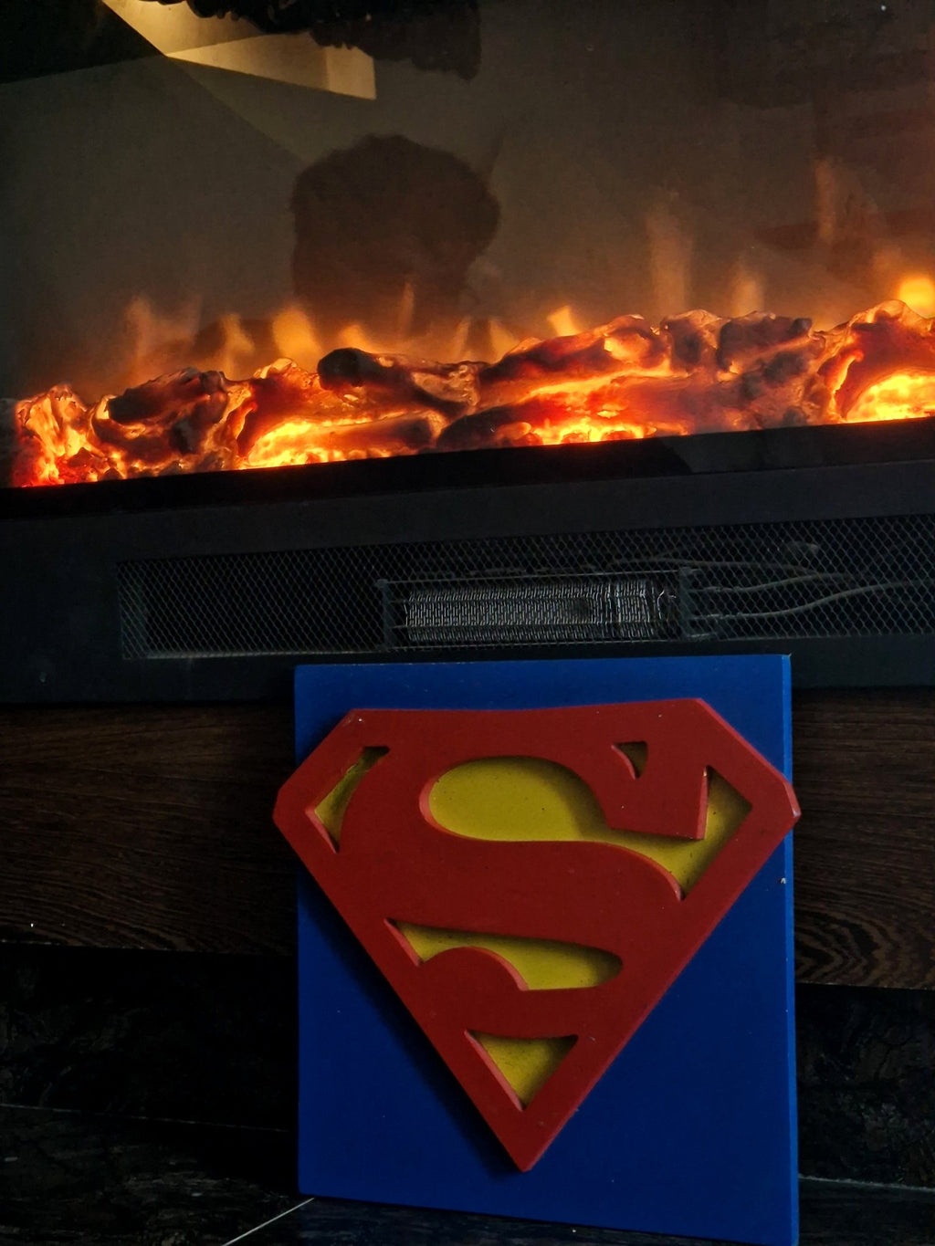 DC LEAUGE - 3D FRAME IN WOODEN ART (IRON - MAN , BAT - MAN , FLASH 30 % OFF) - MINDSTONE