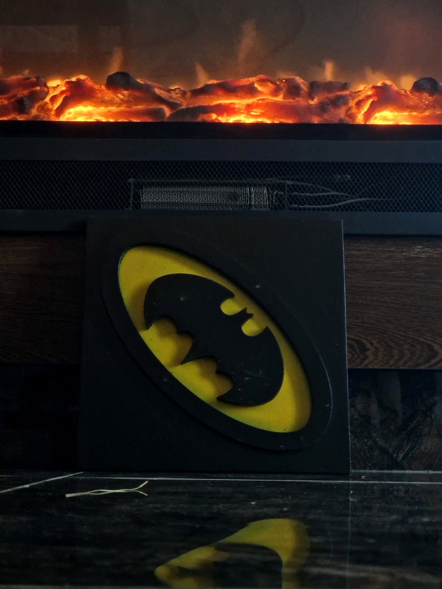 DC LEAUGE - 3D FRAME IN WOODEN ART (IRON - MAN , BAT - MAN , FLASH 30 % OFF) - MINDSTONE
