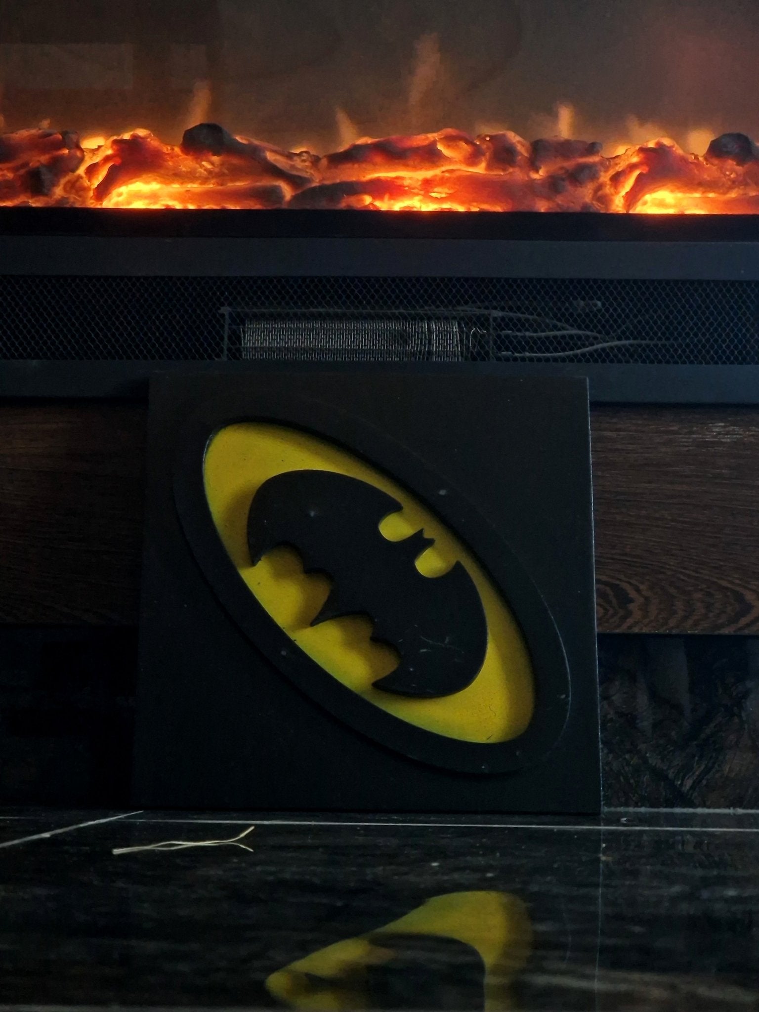 DC LEAUGE - 3D FRAME IN WOODEN ART (IRON - MAN , BAT - MAN , FLASH 30 % OFF) - MINDSTONE