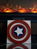 CAPTIAN AMERICA 3D FRAME IN WOODEN ART (30% OFF) - MINDSTONE
