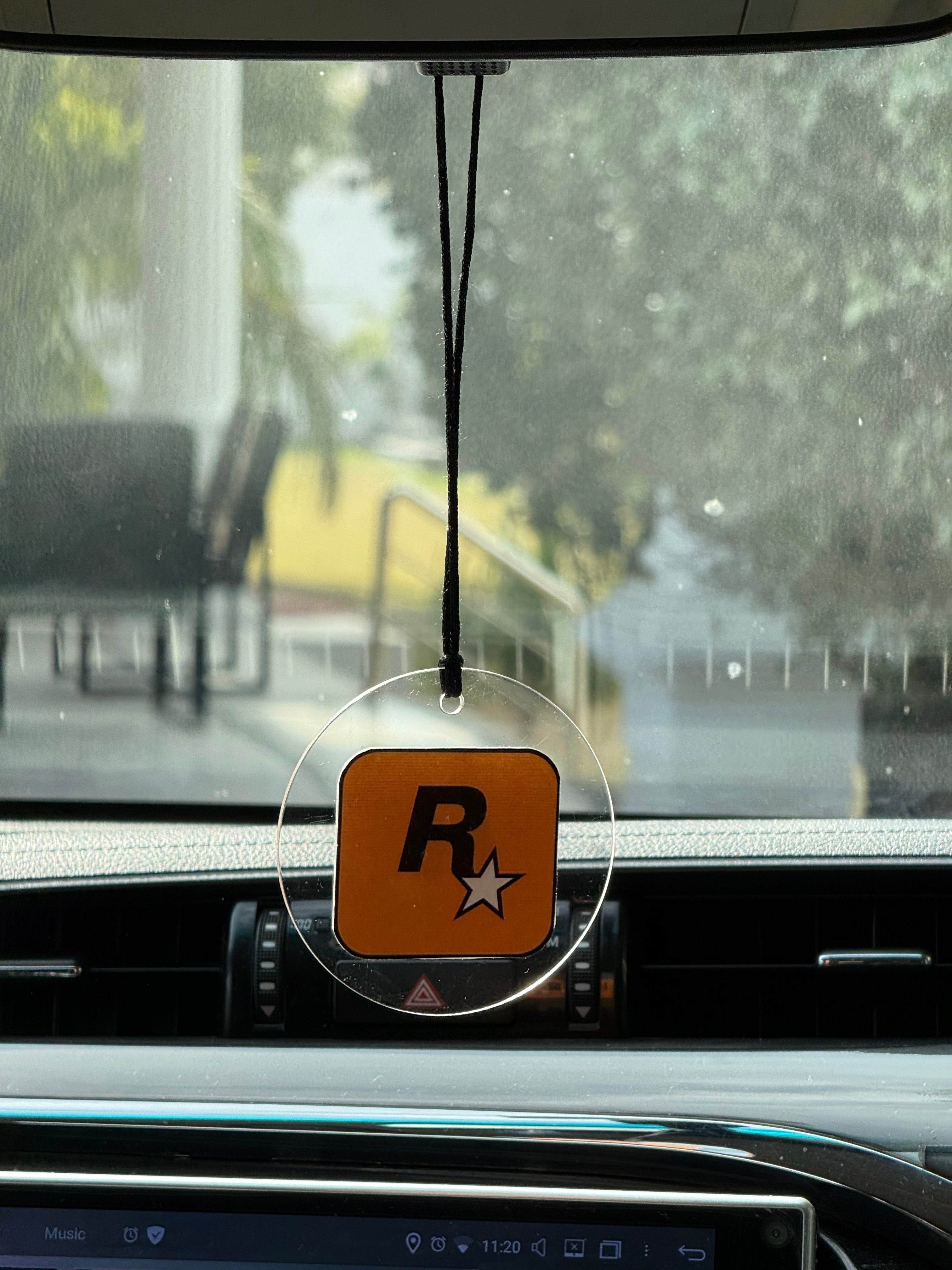 Rockstar - air freshner - car locket