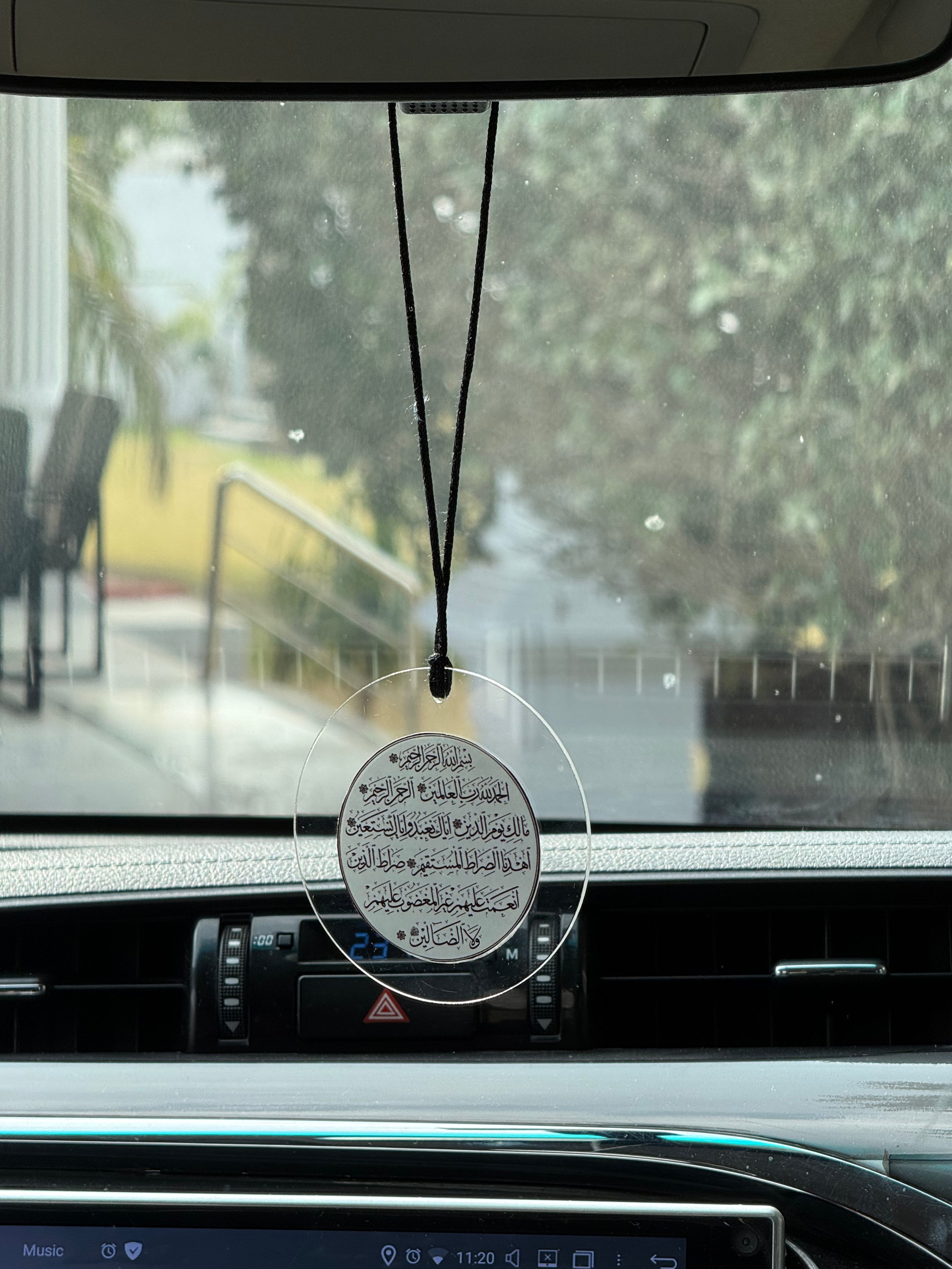 Islamic 3 - air freshner - car locket
