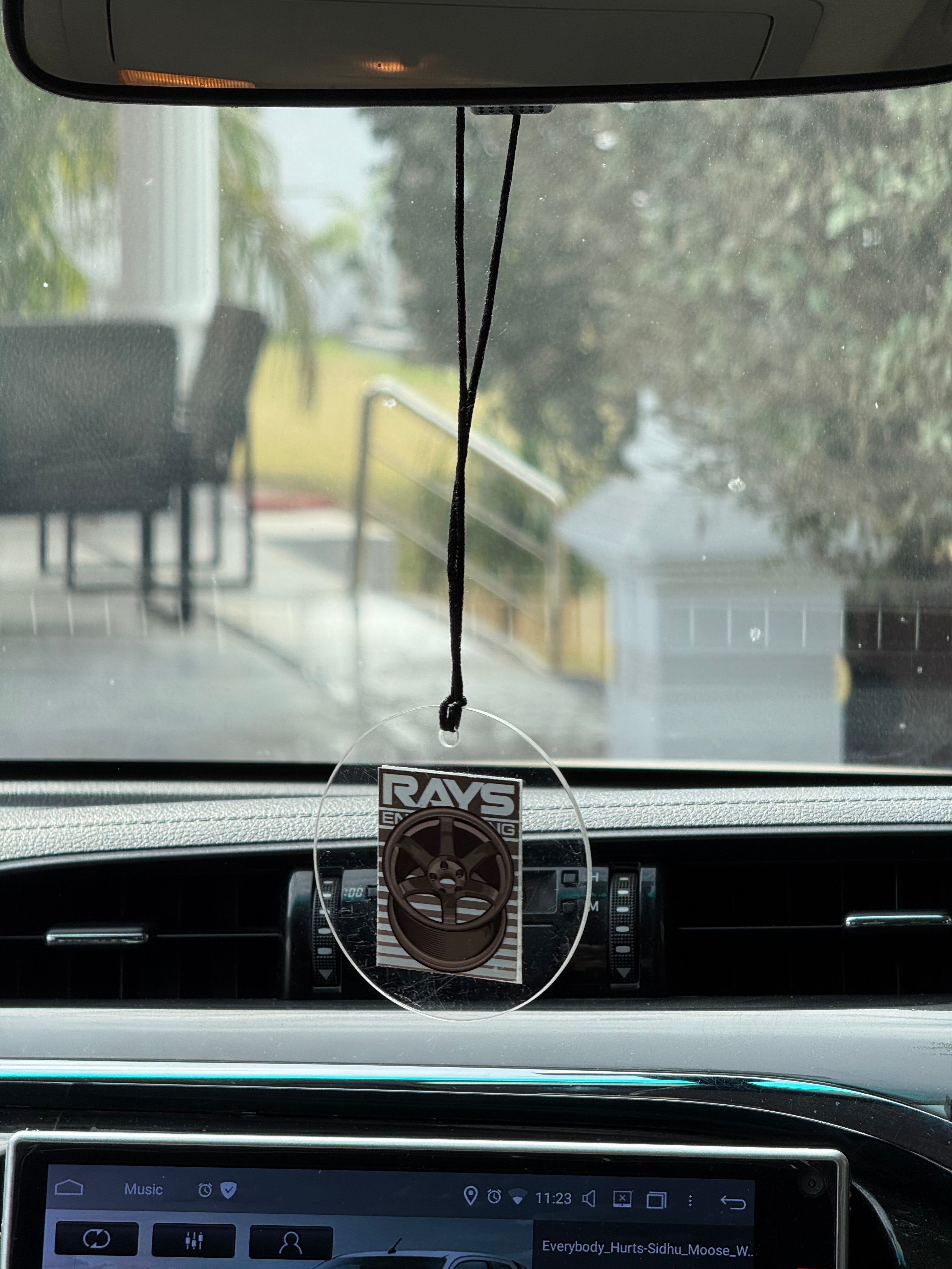 Rays - air freshner - car locket
