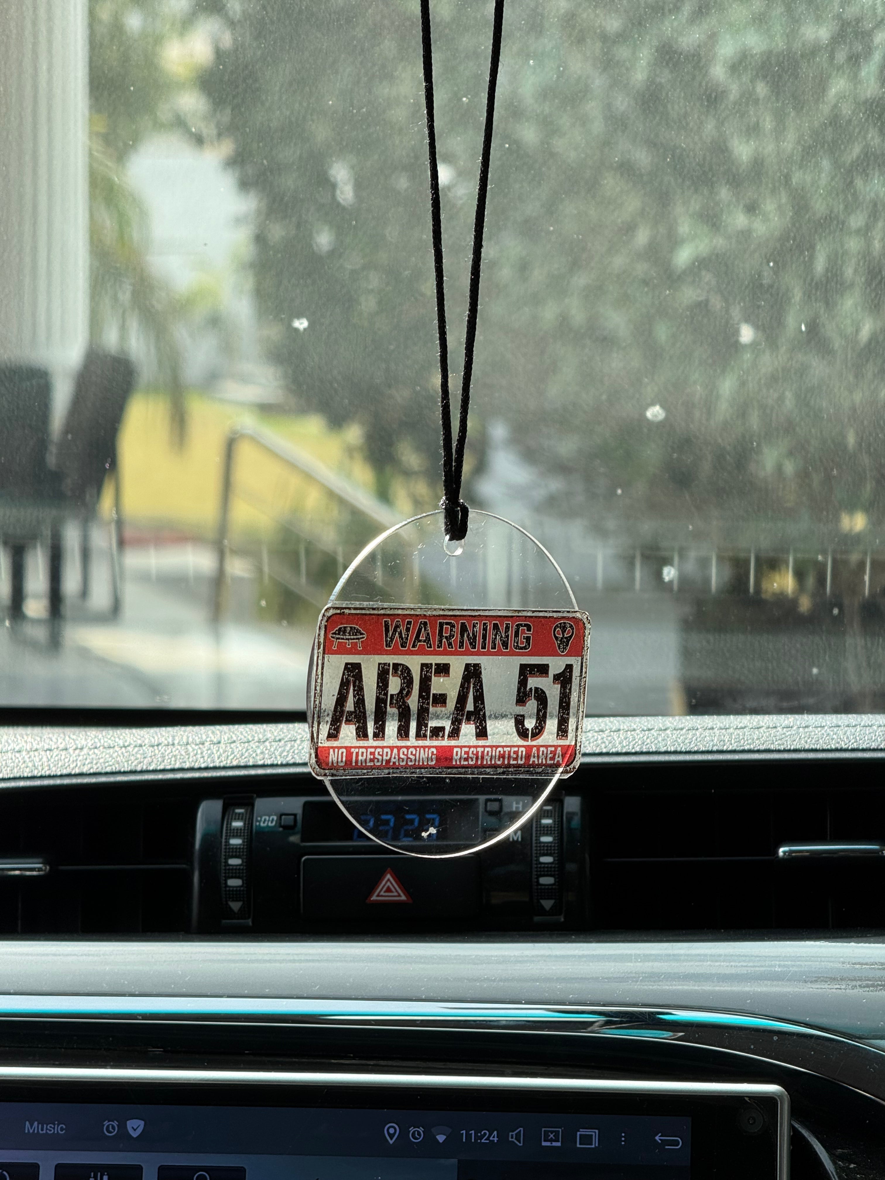 Area 51  - air freshner - car locket