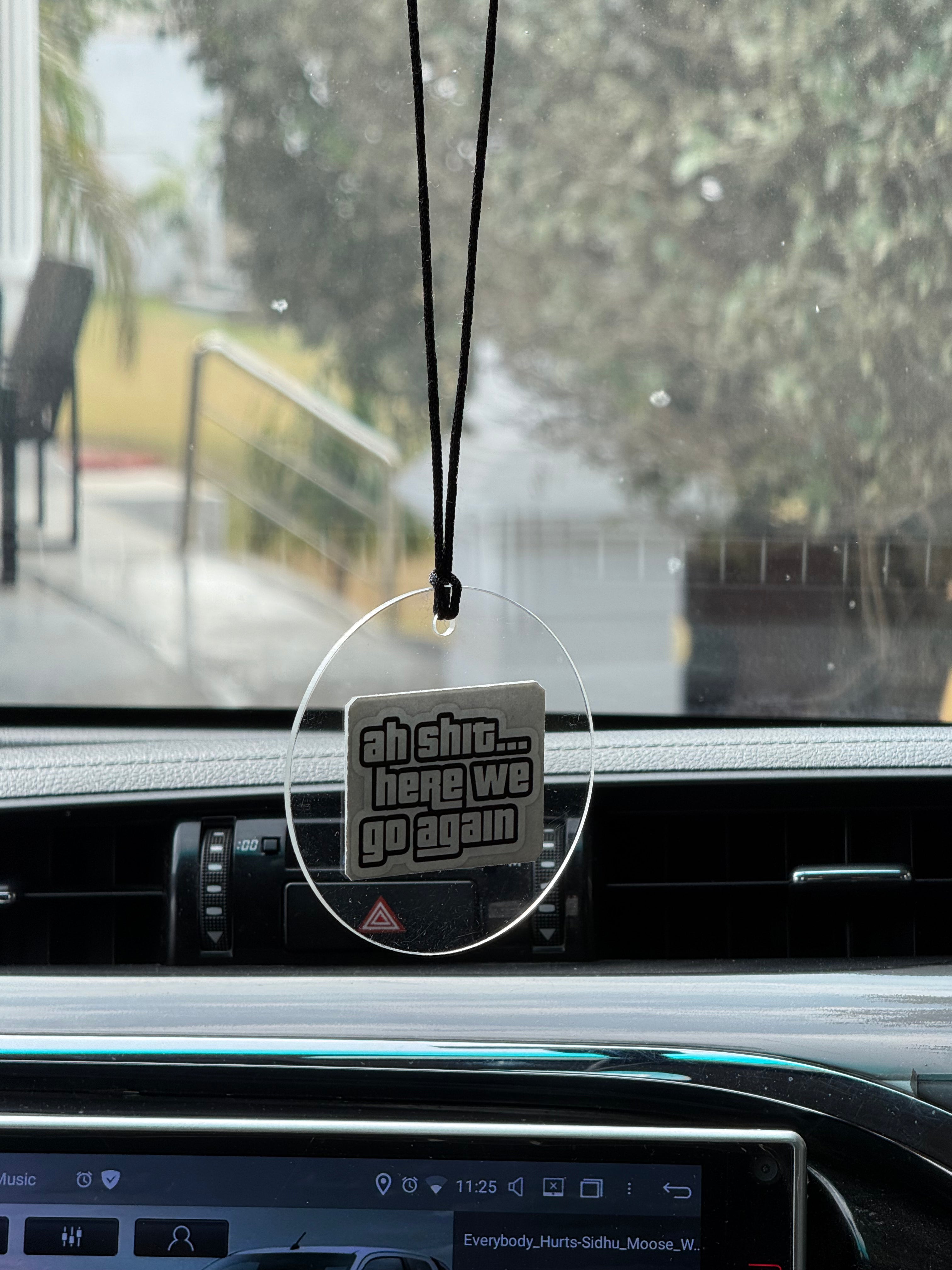 Here we go again  - air freshner - car locket