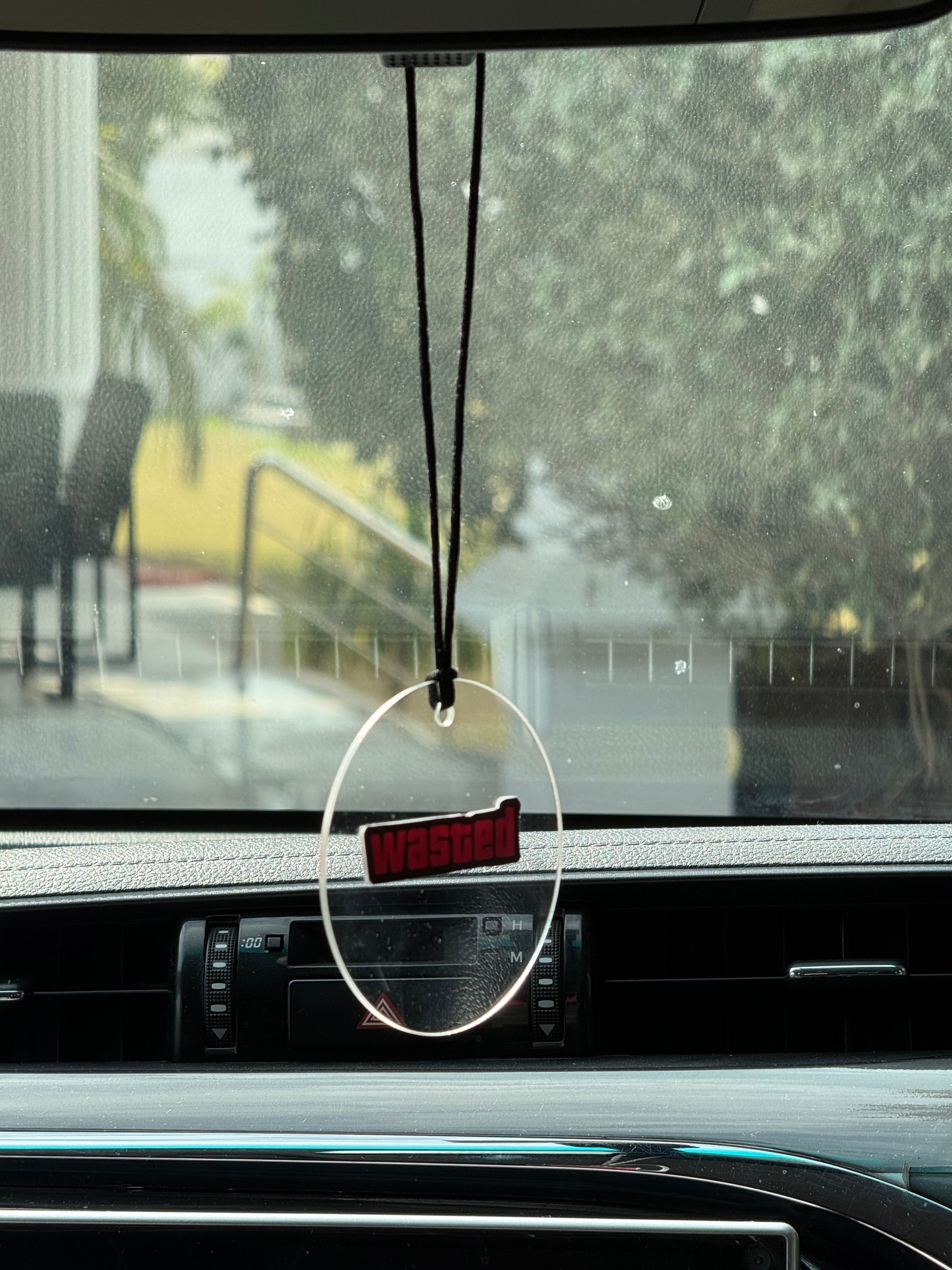 Wasted - air freshner - car locket