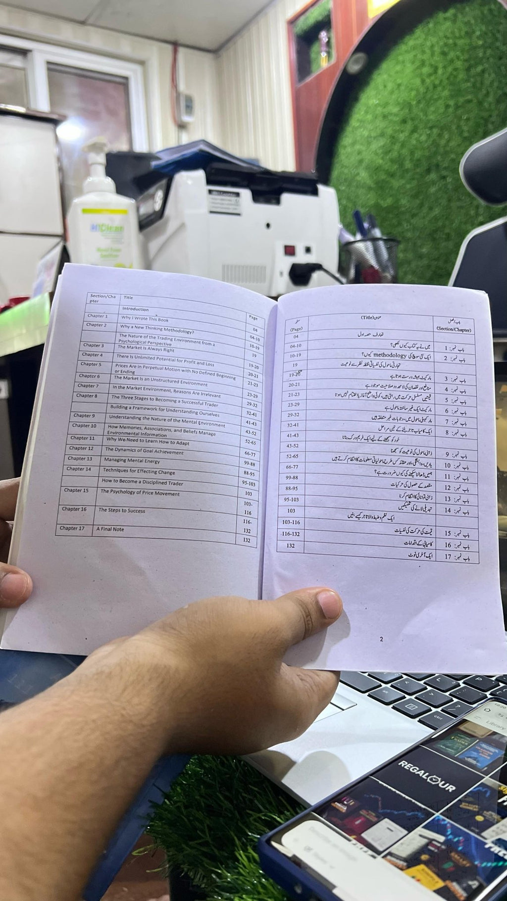 Pack of 2 Book Urdu Trading in the Zone & The Disciplined Trader - MINDSTONE