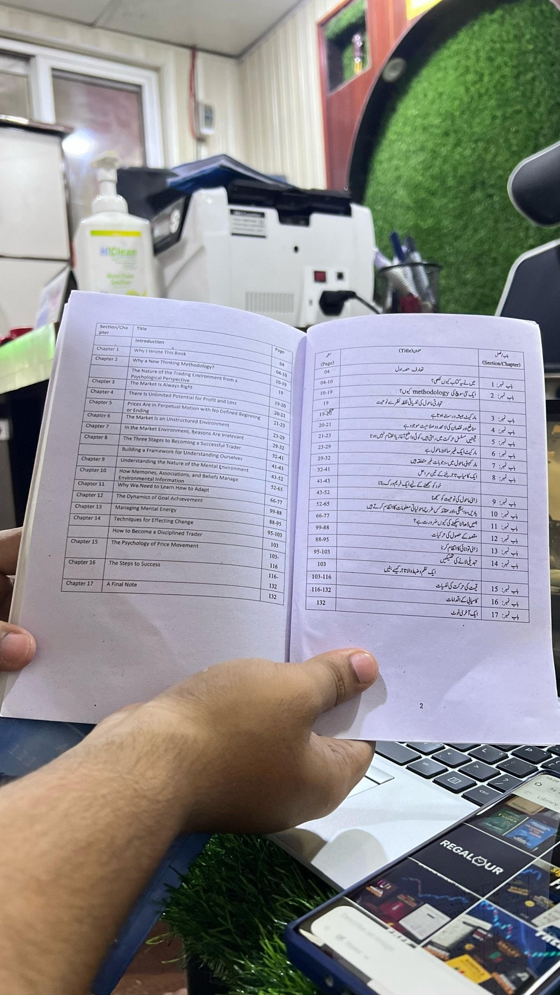 Pack of 2 Book Urdu Trading in the Zone & The Disciplined Trader - MINDSTONE