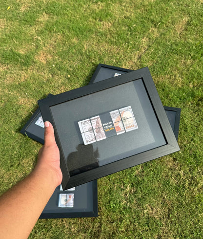 100 Dollar 3D Stacked Frame - USD (30% off) - MINDSTONE