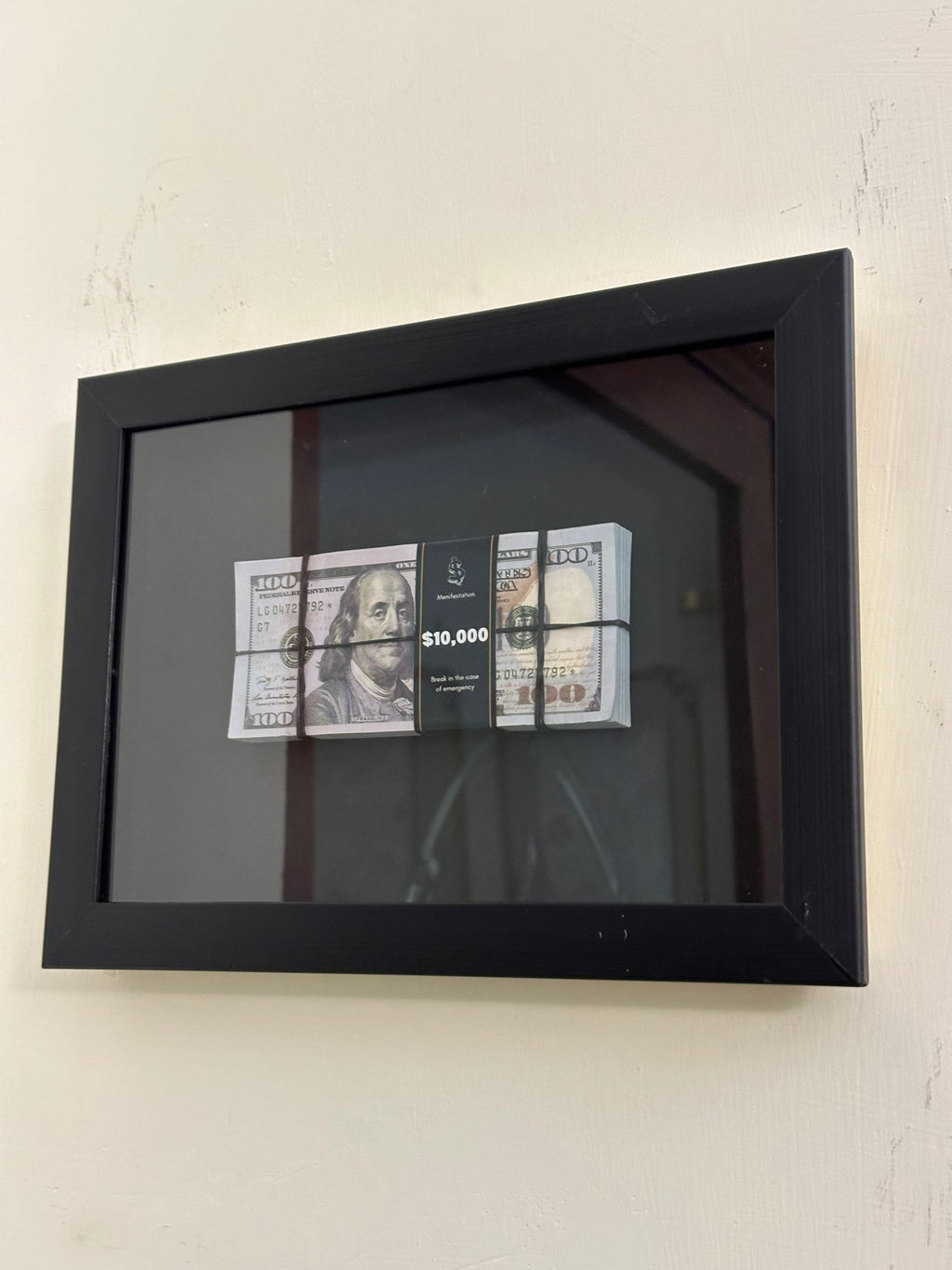 100 Dollar 3D Stacked Frame - USD (30% off) - MINDSTONE