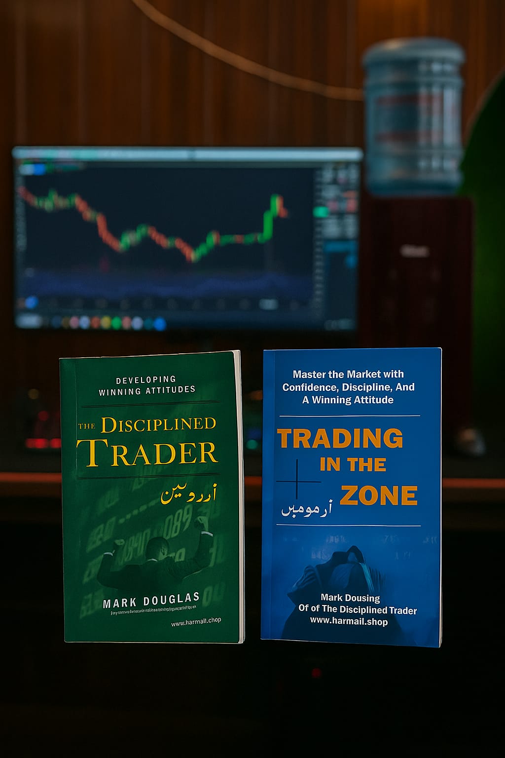 Pack of 2 Book Urdu Trading in the Zone & The Disciplined Trader - MINDSTONE