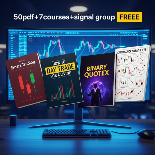 (3 BOOKS DEAL) BINARY OPTION TRADING + SMART TRADING + IMP NOTES (30 % OFF)